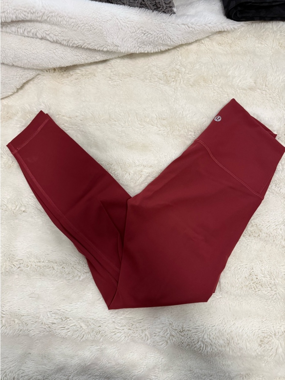 lululemon athletica Kids Maroon Active Leggings